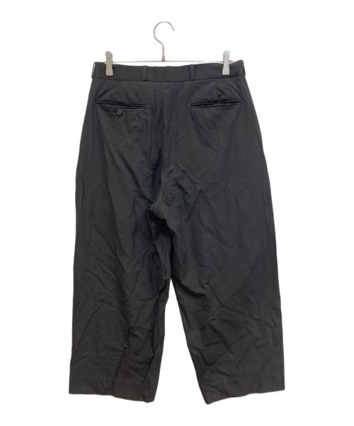A.PRESSE（アプレッセ）A.PRESSE (アプレッセ) 25SS Wool Rayon Wide Trousers ブラック サイズ:2の古着・服飾アイテム