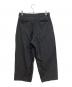 A.PRESSE (アプレッセ) 25SS Wool Rayon Wide Trousers ブラック サイズ:2：40000円