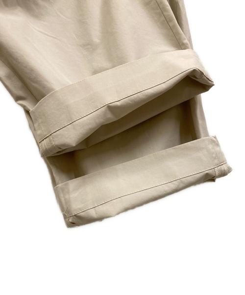A.PRESSE（アプレッセ）A.PRESSE (アプレッセ) 25SS High Density Weather Cloth Trousers アイボリー サイズ:２の古着・服飾アイテム