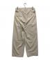 A.PRESSE (アプレッセ) 25SS High Density Weather Cloth Trousers アイボリー サイズ:２：25000円