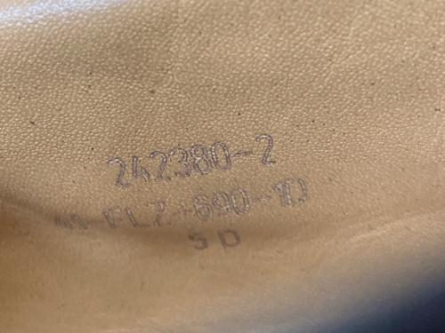 J.M.WESTON（ジェイエムウエストン）J.M.WESTON (ジェイエムウエストン) 4x4 690ヨット Derby レザーシューズ ブラック サイズ:5Dの古着・服飾アイテム