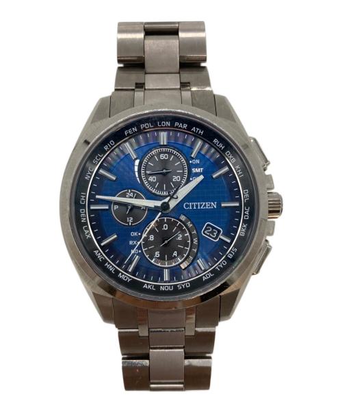 CITIZEN（シチズン）CITIZEN (シチズン) アテッサ シルバー×ブルーの古着・服飾アイテム