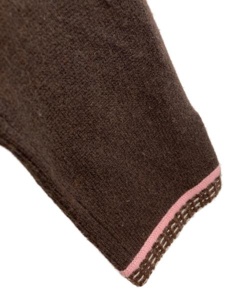 CHANEL（シャネル）CHANEL (シャネル) カシミヤカーディガン ブラウン サイズ:38の古着・服飾アイテム