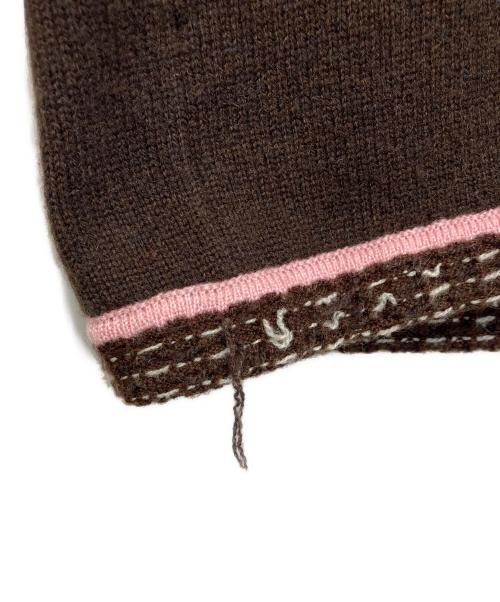 CHANEL（シャネル）CHANEL (シャネル) カシミヤカーディガン ブラウン サイズ:38の古着・服飾アイテム