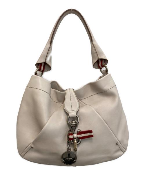 BALLY（バリー）BALLY (バリー) トレインスポッティングハンドバッグ アイボリーの古着・服飾アイテム