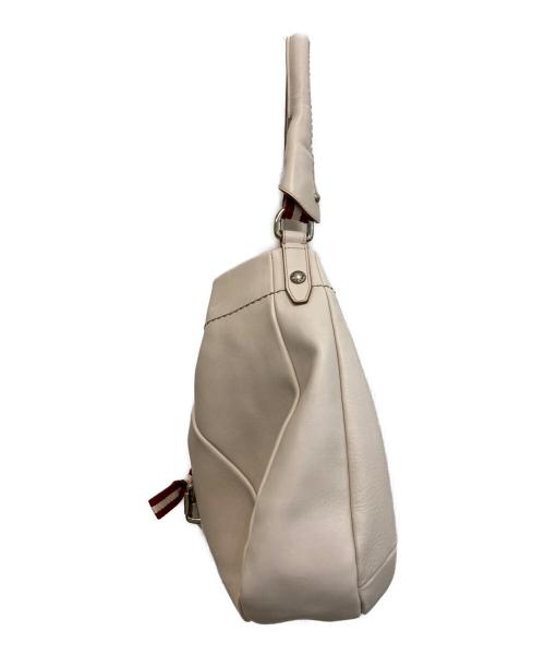 BALLY（バリー）BALLY (バリー) トレインスポッティングハンドバッグ アイボリーの古着・服飾アイテム