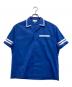 LACOSTE（ラコステ）の古着「バックプリントボーリングシャツ」｜ブルー