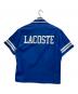 LACOSTE (ラコステ) バックプリントボーリングシャツ ブルー サイズ:M：5000円