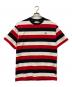 LACOSTE（ラコステ）の古着「ボーダーTシャツ」｜ホワイト×ネイビー