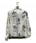 3.1 phillip lim (スリーワンフィリップリム) ホースプリントブラウス ホワイト×ブラック：10000円