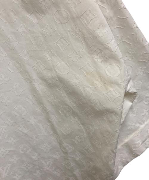 LOUIS VUITTON（ルイ ヴィトン）LOUIS VUITTON (ルイ ヴィトン) モノグラムプルオーバーブラウス ホワイト サイズ:34の古着・服飾アイテム
