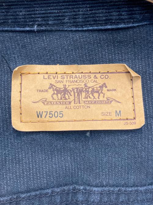 LEVI'S（リーバイス）LEVI'S (リーバイス) 90sコーデュロイトラッカージャケット ブラック サイズ:Ｍの古着・服飾アイテム