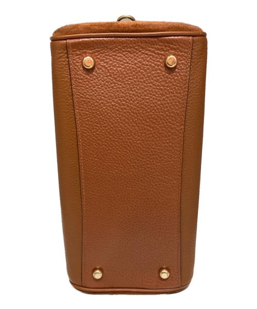 COACH（コーチ）COACH (コーチ) ローアン サッチェル 2WAYバッグ ブラウンの古着・服飾アイテム