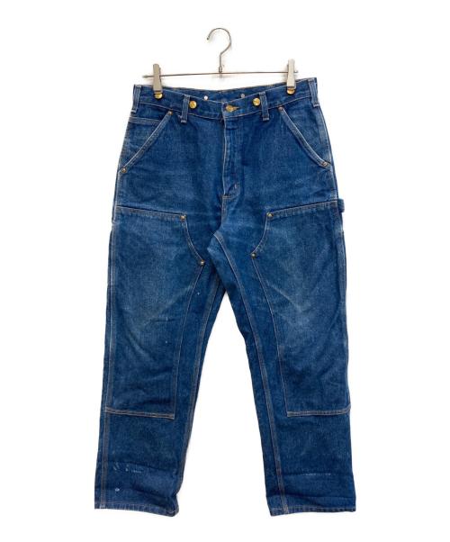 CarHartt（カーハート）CarHartt (カーハート) ダブルニーペインターデニムパンツ インディゴ サイズ:W32の古着・服飾アイテム