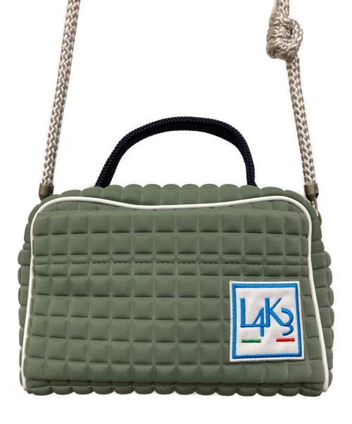 L4K3（レイク）L4K3 (レイク) MACARON /マカロン2WAY バッグ ブルーの古着・服飾アイテム
