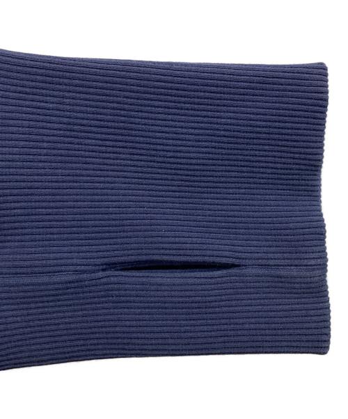DIESEL（ディーゼル）DIESEL (ディーゼル) ダメージロゴジップパーカー ネイビー サイズ:Mの古着・服飾アイテム
