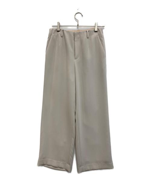 J.PRESS（ジェイプレス）J.PRESS (ジェイプレス) セラテリーダブルクロス セミワイド パンツ ベージュ サイズ:9の古着・服飾アイテム