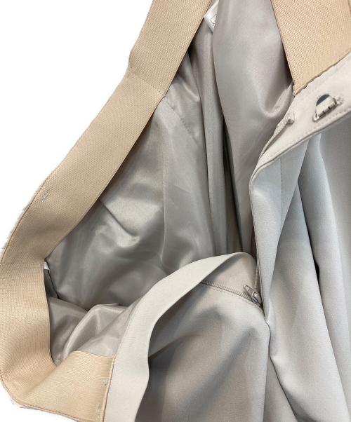 J.PRESS（ジェイプレス）J.PRESS (ジェイプレス) セラテリーダブルクロス セミワイド パンツ ベージュ サイズ:9の古着・服飾アイテム