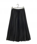 theoryセオリー）の古着「Refined Pleats Pilil Skirt」｜ブラック