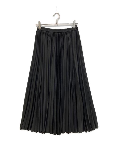 theory（セオリー）theory (セオリー) Refined Pleats Pilil Skirt ブラック サイズ:38の古着・服飾アイテム