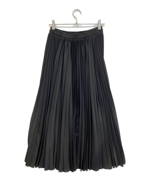 theory（セオリー）theory (セオリー) Refined Pleats Pilil Skirt ブラック サイズ:38の古着・服飾アイテム