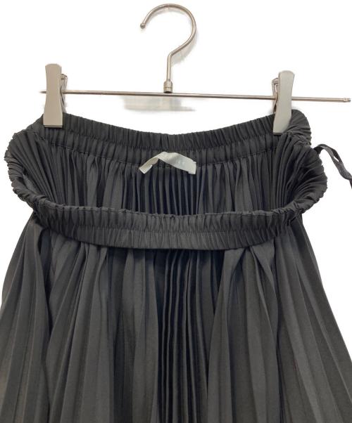 theory（セオリー）theory (セオリー) Refined Pleats Pilil Skirt ブラック サイズ:38の古着・服飾アイテム