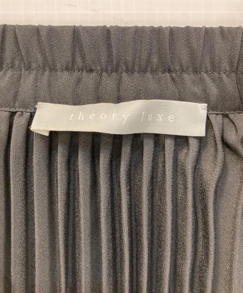 theory（セオリー）theory (セオリー) Refined Pleats Pilil Skirt ブラック サイズ:38の古着・服飾アイテム
