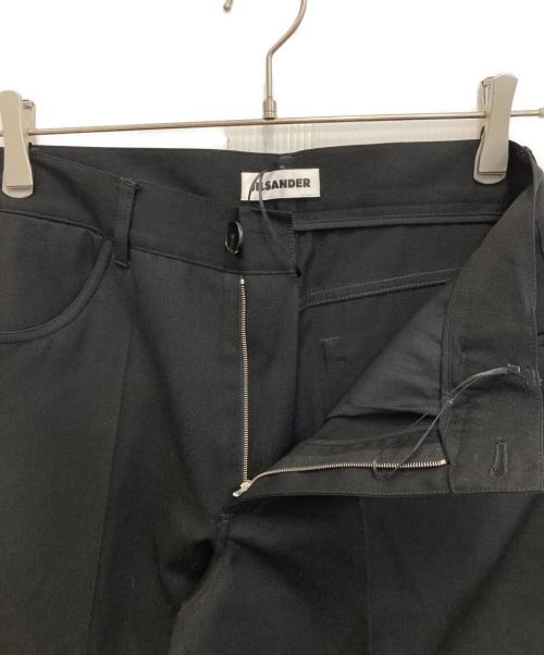 JIL SANDER（ジルサンダー）JIL SANDER (ジルサンダー) ウールスラックス ブラック サイズ:34の古着・服飾アイテム