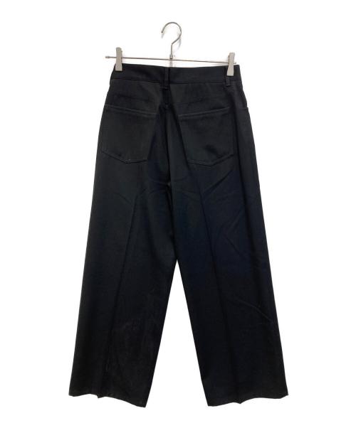 JIL SANDER（ジルサンダー）JIL SANDER (ジルサンダー) ウールスラックス ブラック サイズ:34の古着・服飾アイテム