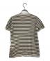 MaxMara (マックスマーラ) S/S ボーダーニット ベージュ×ブラック サイズ:S：5000円