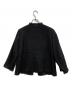 MaxMara (マックスマーラ) ノーカラーツイードジャケット ブラック サイズ:S：15000円