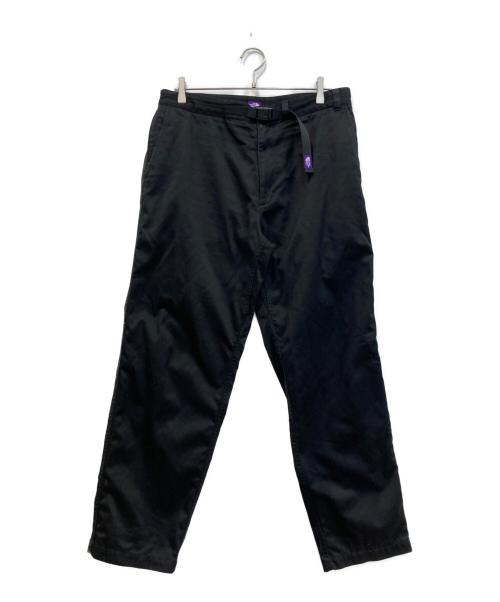THE NORTHFACE PURPLELABEL（ザ・ノースフェイス パープルレーベル）THE NORTHFACE PURPLELABEL (ザ・ノースフェイス パープルレーベル) Chino Straight Field Pants/フィールドパンツ ブラック サイズ:34の古着・服飾アイテム