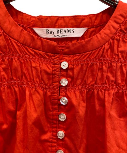 RAY BEAMS（レイ ビームス）RAY BEAMS (レイ ビームス) 24SSシャーリング ヨーク ワンピース オレンジ サイズ:なし 未使用品の古着・服飾アイテム