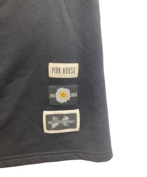 PINK HOUSE（ピンクハウス）PINK HOUSE (ピンクハウス) スウェットスカート ブラック サイズ:FREEの古着・服飾アイテム