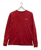 Patagoniaパタゴニア）の古着「【浮世絵】L/Sプリントカットソー」｜レッド