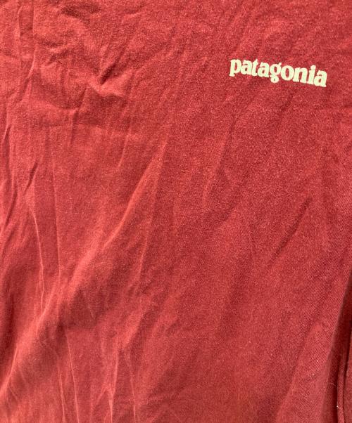 Patagonia（パタゴニア）Patagonia (パタゴニア) 【浮世絵】L/Sプリントカットソー レッド サイズ:Mの古着・服飾アイテム