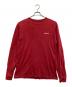 Patagonia（パタゴニア）の古着「【浮世絵】L/Sプリントカットソー」｜レッド