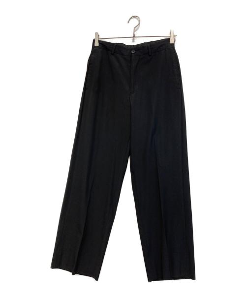 EMPORIO ARMANI（エンポリオ アルマーニ）EMPORIO ARMANI (エンポリオ アルマーニ) スラックス ブラック サイズ:35の古着・服飾アイテム