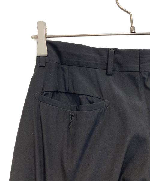 EMPORIO ARMANI（エンポリオ アルマーニ）EMPORIO ARMANI (エンポリオ アルマーニ) スラックス ブラック サイズ:35の古着・服飾アイテム