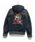 VANSON (バンソン) CROESWORST デスラビットボンディングパーカー ブラック サイズ:XL：13000円
