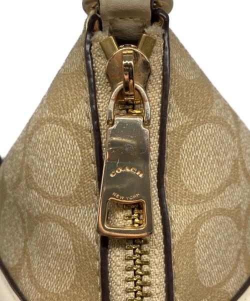 COACH（コーチ）COACH (コーチ) シグネチャー2WAY トートバッグ ベージュの古着・服飾アイテム