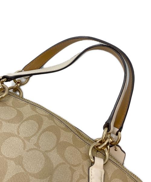 COACH（コーチ）COACH (コーチ) シグネチャー2WAY トートバッグ ベージュの古着・服飾アイテム