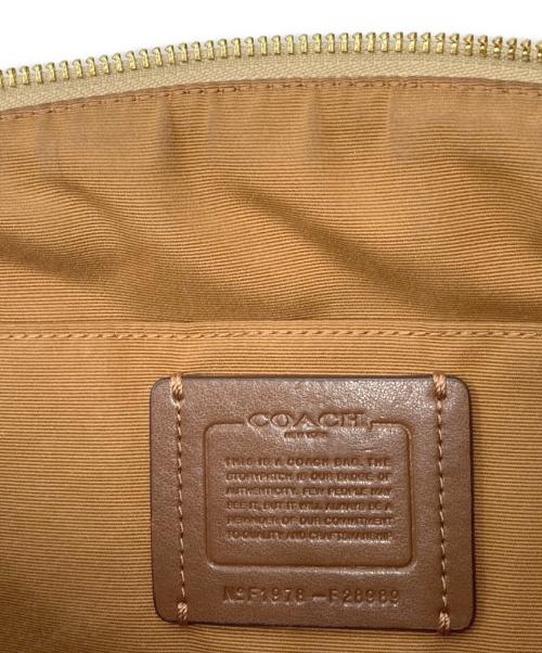 COACH（コーチ）COACH (コーチ) シグネチャー2WAY トートバッグ ベージュの古着・服飾アイテム