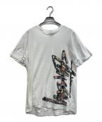 stussyステューシー）の古着「プリントTシャツ」｜ホワイト