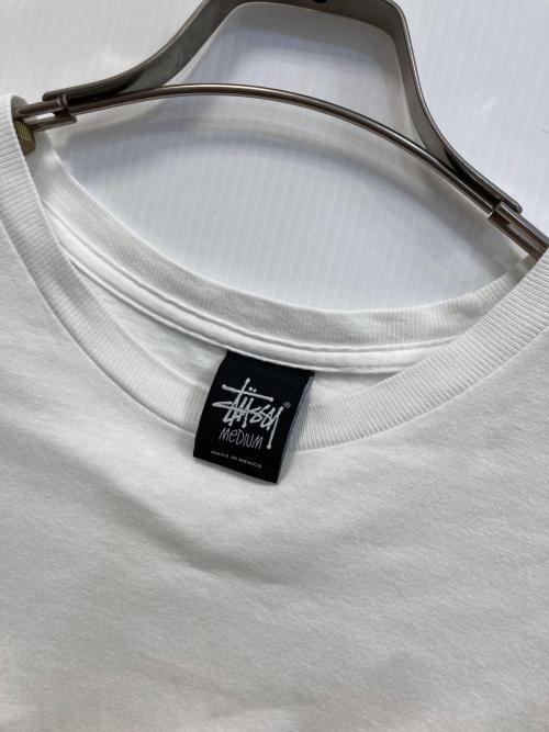 stussy（ステューシー）stussy (ステューシー) プリントTシャツ ホワイト サイズ:Mの古着・服飾アイテム