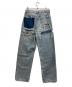 ZARA (ザラ) TRFバギーデニムパンツ ブルー サイズ:S：4000円