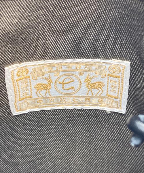 中川政七商店（ナカガワマサシチショウテン）中川政七商店 (ナカガワマサシチショウテン) 国産牛革のポシェット ブラックの古着・服飾アイテム
