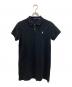 POLO RALPH LAUREN（ポロ・ラルフローレン）の古着「Cotton Mesh Polo Dress」｜ブラック