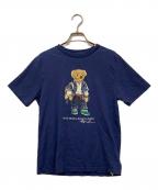 POLO RALPH LAURENポロ・ラルフローレン）の古着「ポロベアTシャツ」｜ネイビー