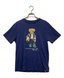 POLO RALPH LAUREN（ポロ・ラルフローレン）の古着「ポロベアTシャツ」｜ネイビー